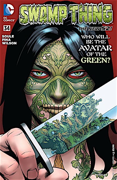 Swamp Thing (2011-) #34 preview images
