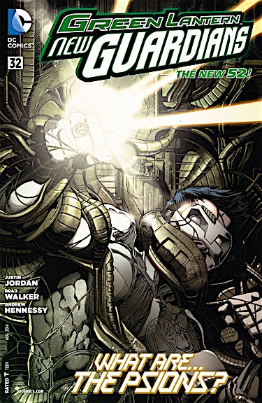 Green Lantern: New Guardians #32 preview images