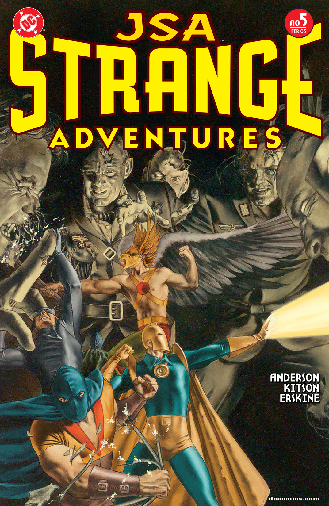 JSA: Strange Adventures #5 preview images