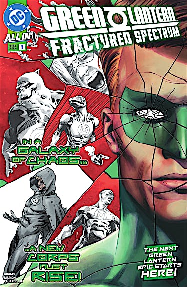 Green Lantern: Fractured Spectrum #1 preview images