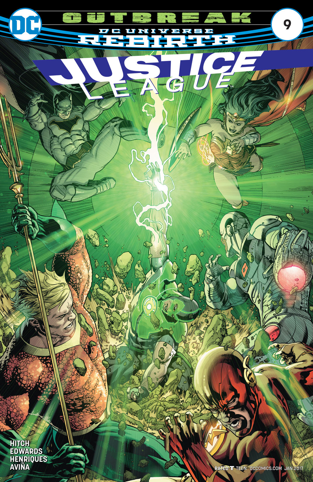 Justice League (2016-) #9 preview images