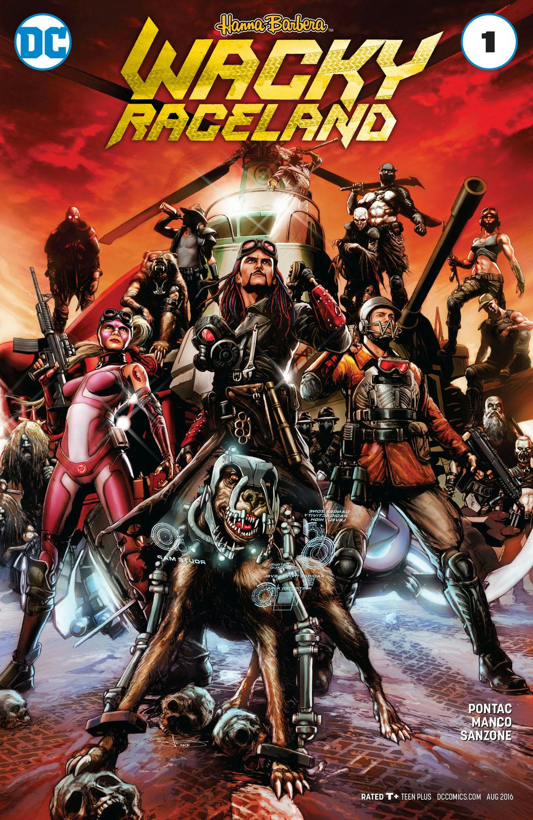 Wacky Raceland #1 preview images