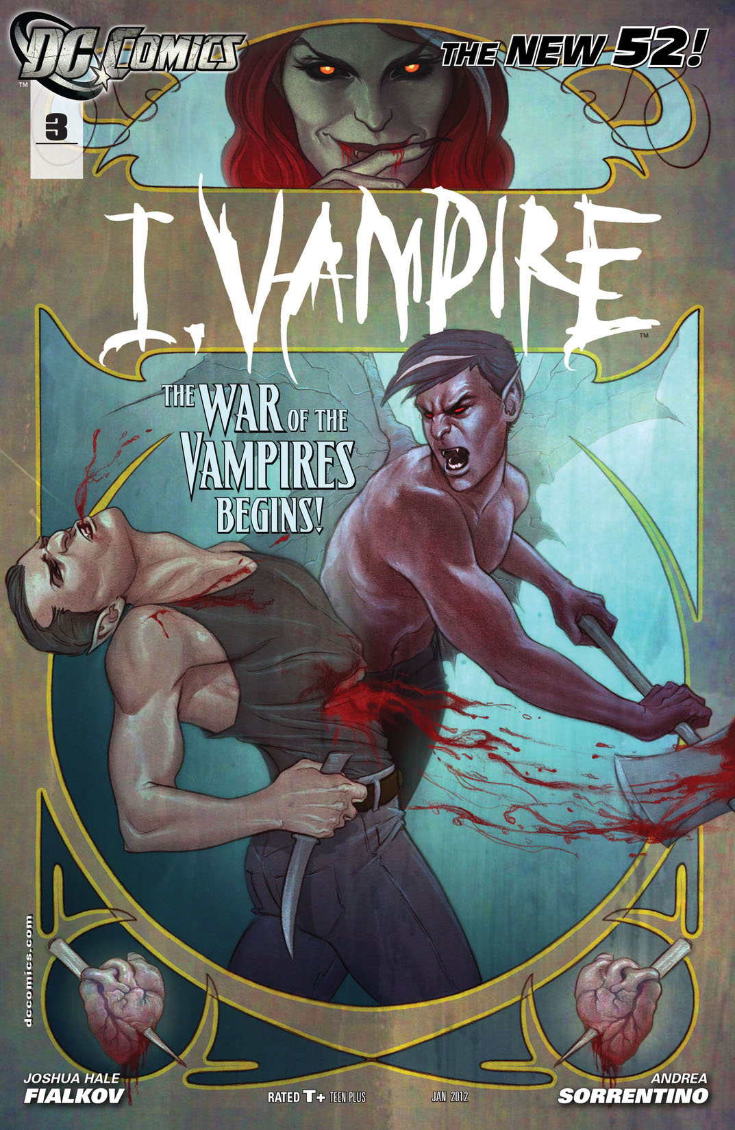 I, Vampire #3 preview images