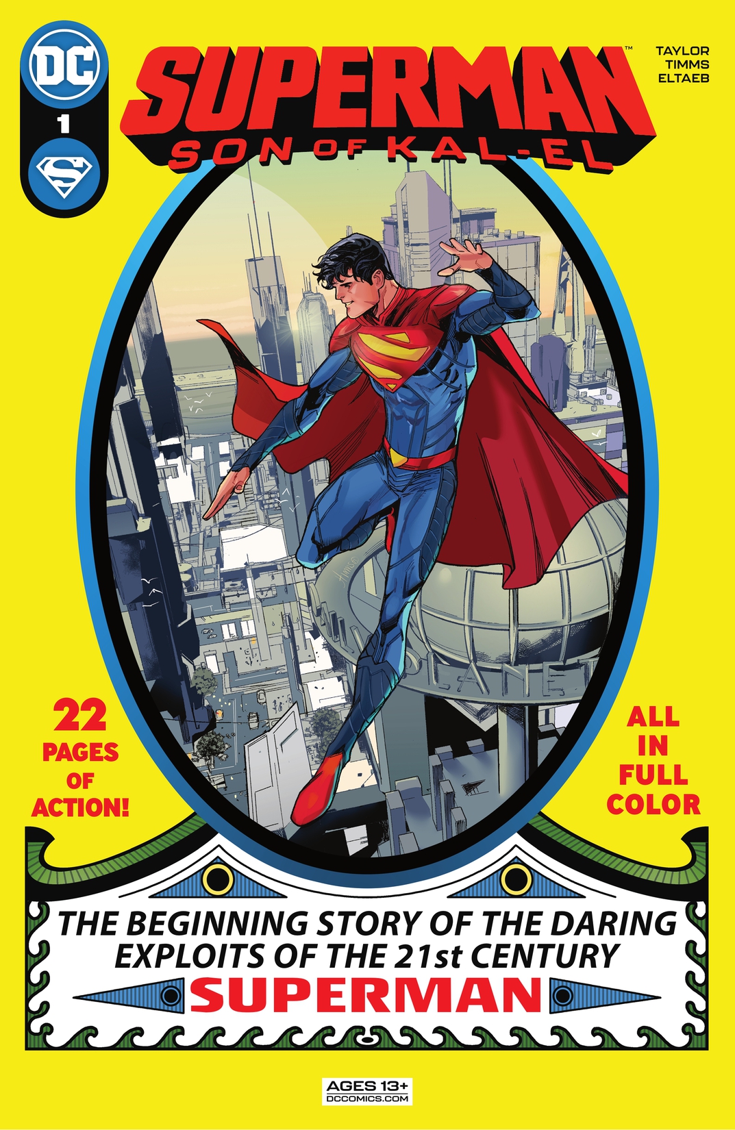 Superman: Son of Kal-El #1 preview images