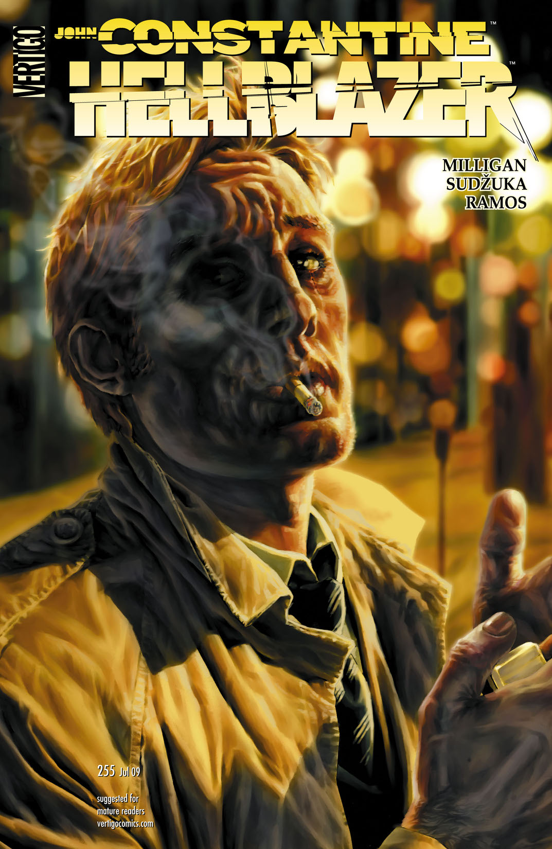 Hellblazer #255 preview images