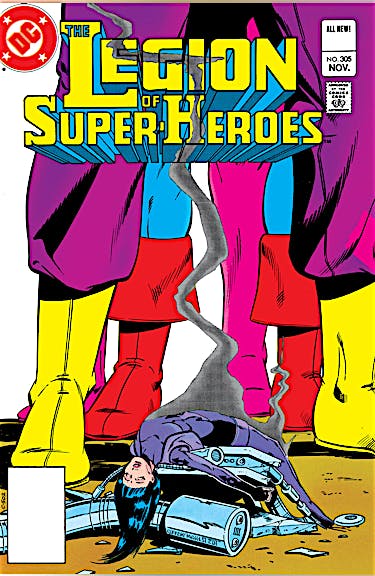 The Legion of Super-Heroes (1980-) #305 preview images
