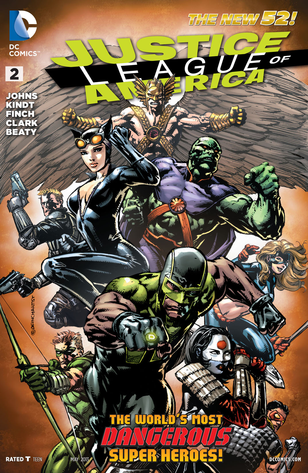 Justice League of America (2013-) #2 preview images