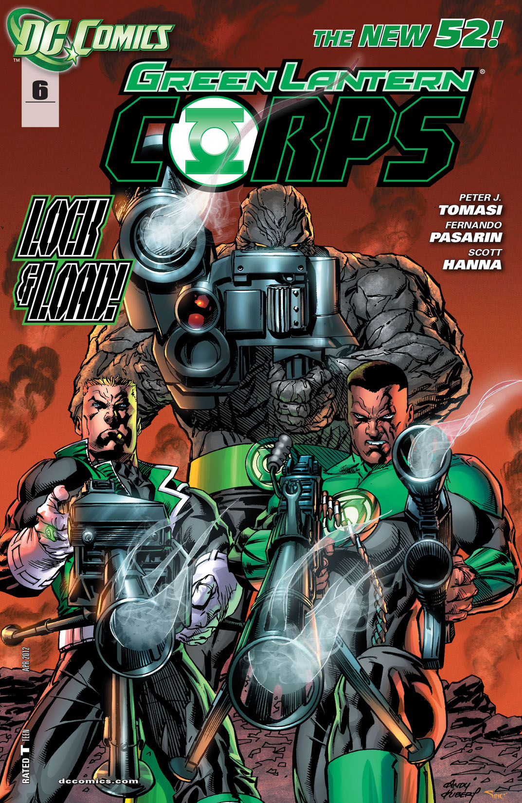 Green Lantern Corps (2011-) #6 preview images