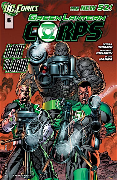 Green Lantern Corps (2011-) #6 preview images