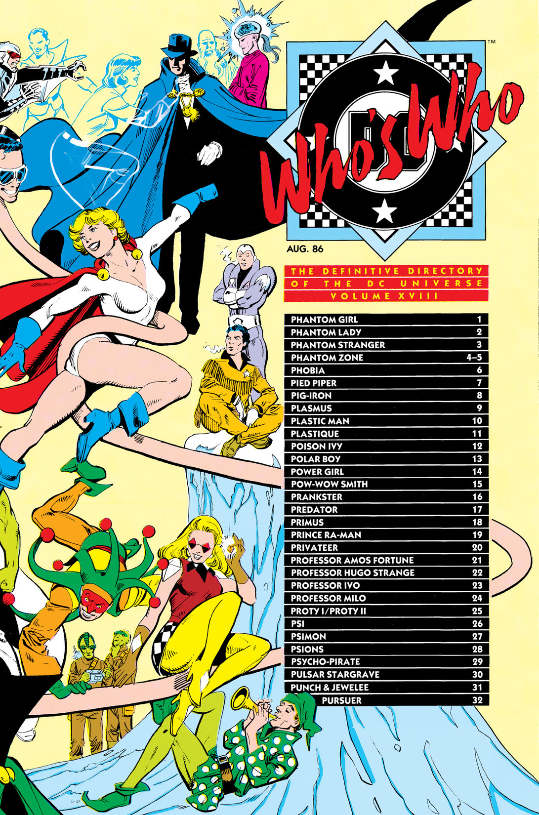 Who's Who: The Definitive Directory of the DC Universe #18 preview images
