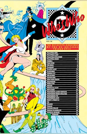 Who's Who: The Definitive Directory of the DC Universe #18