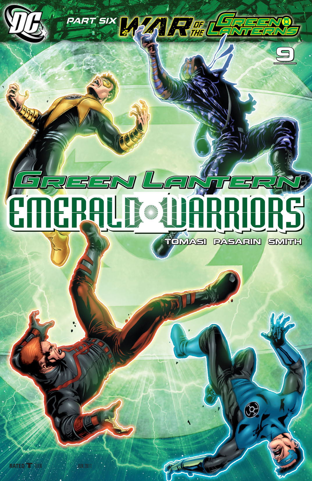 Green Lantern: Emerald Warriors #9 preview images