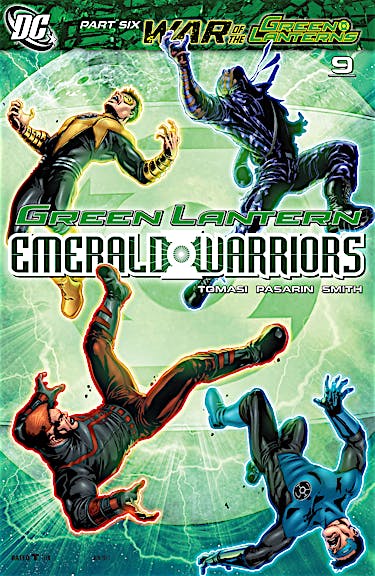 Green Lantern: Emerald Warriors #9 preview images