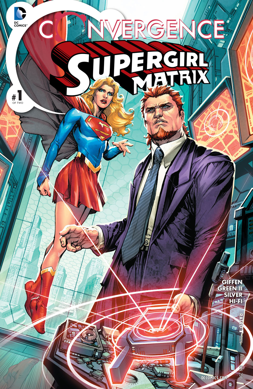 Convergence: Supergirl: Matrix #1 preview images