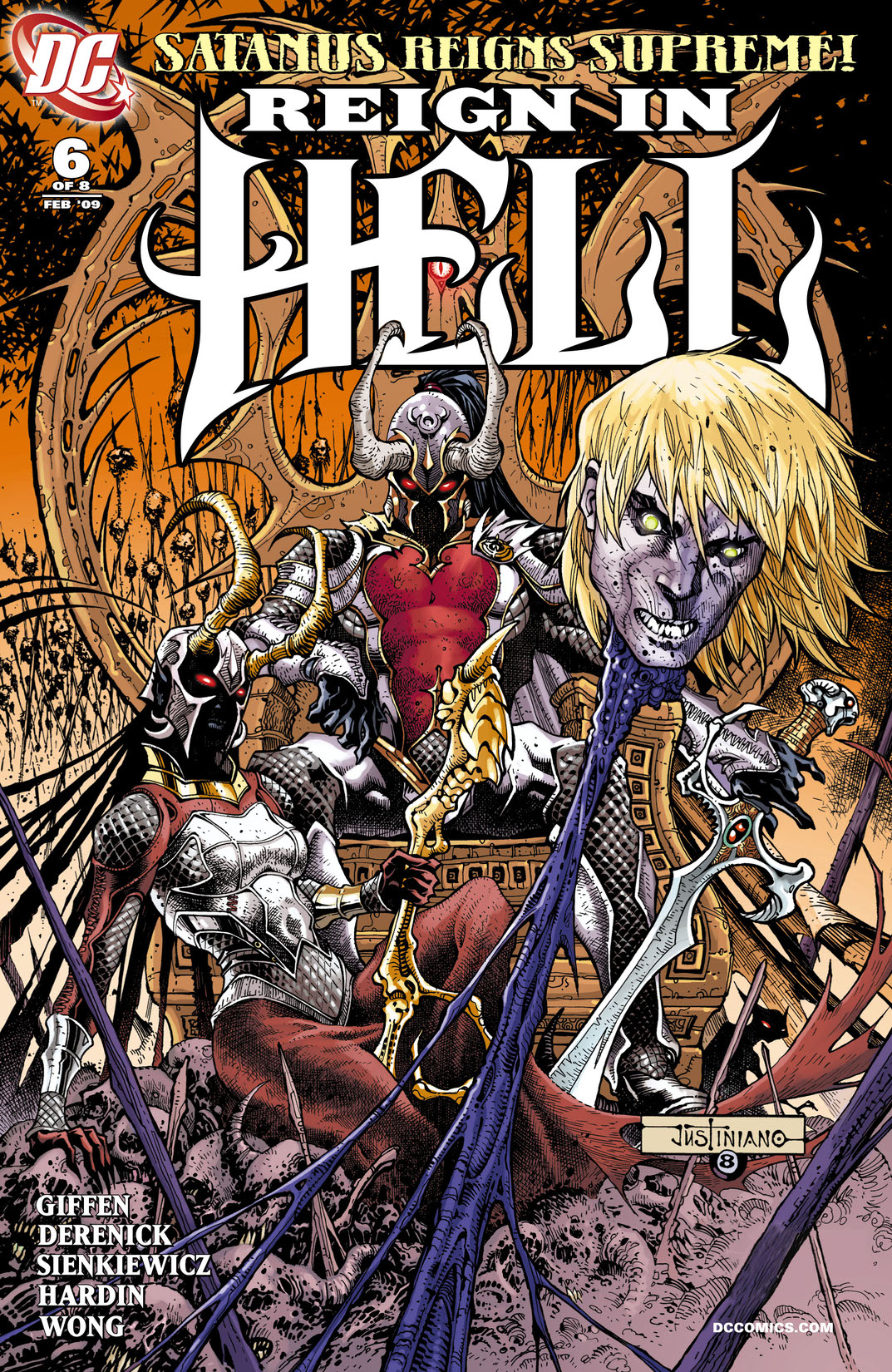 Reign in Hell #6 preview images