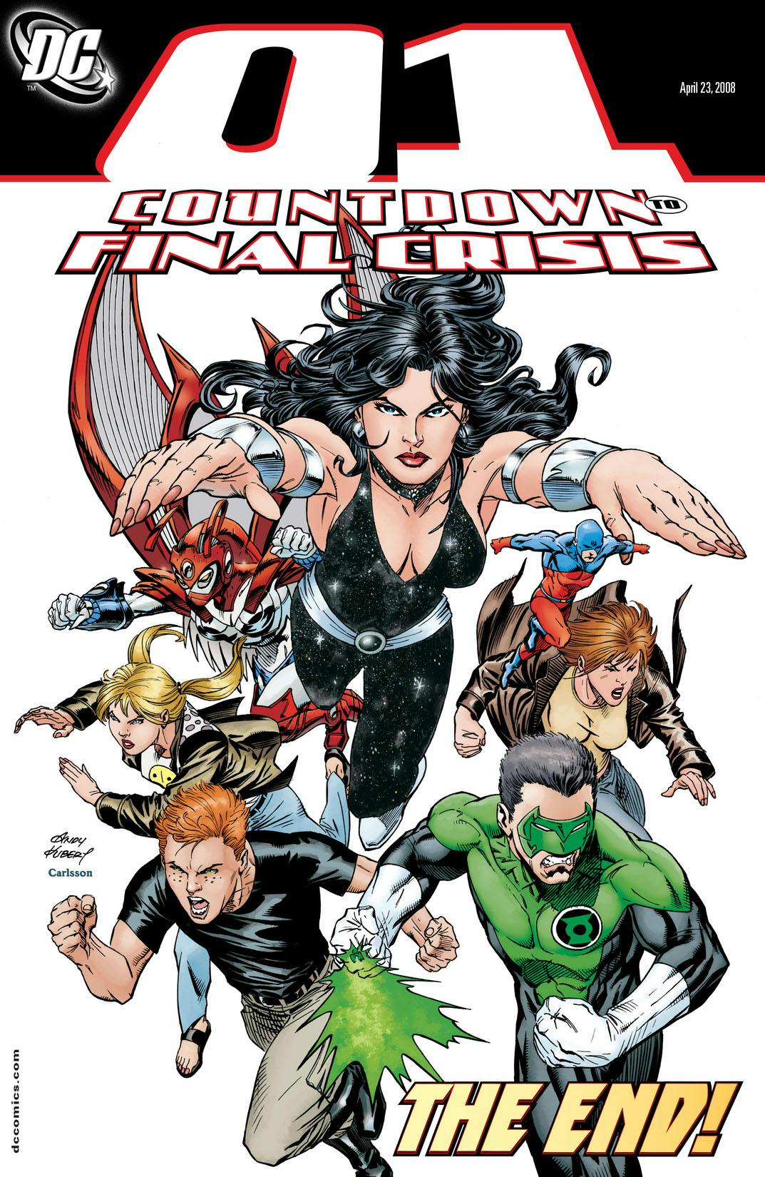 洋書 アメコミ COUNTDOWN TO FINAL CRISIS 4巻セット Countdown