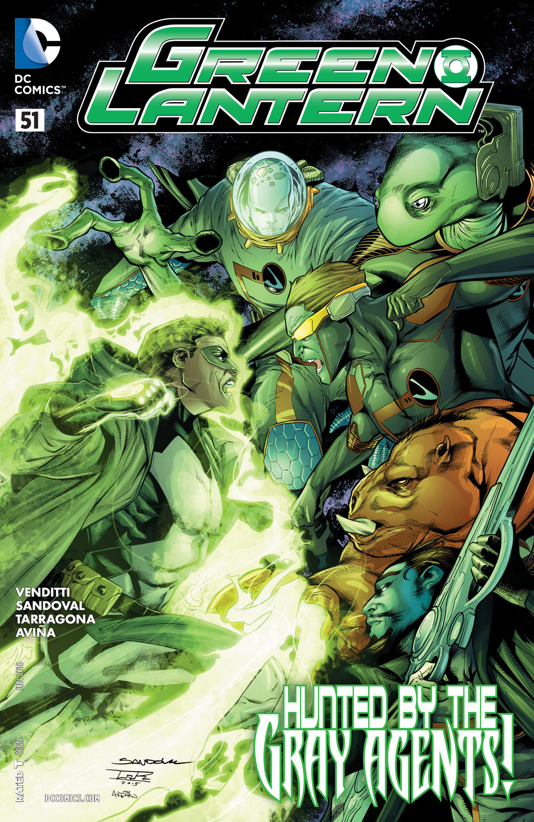 Green Lantern (2011-) #51 preview images