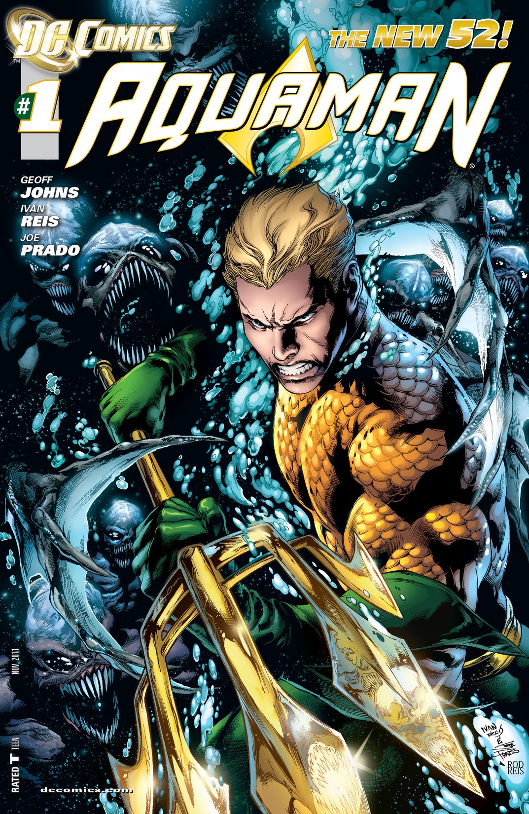 Aquaman (2011-) #1 preview images