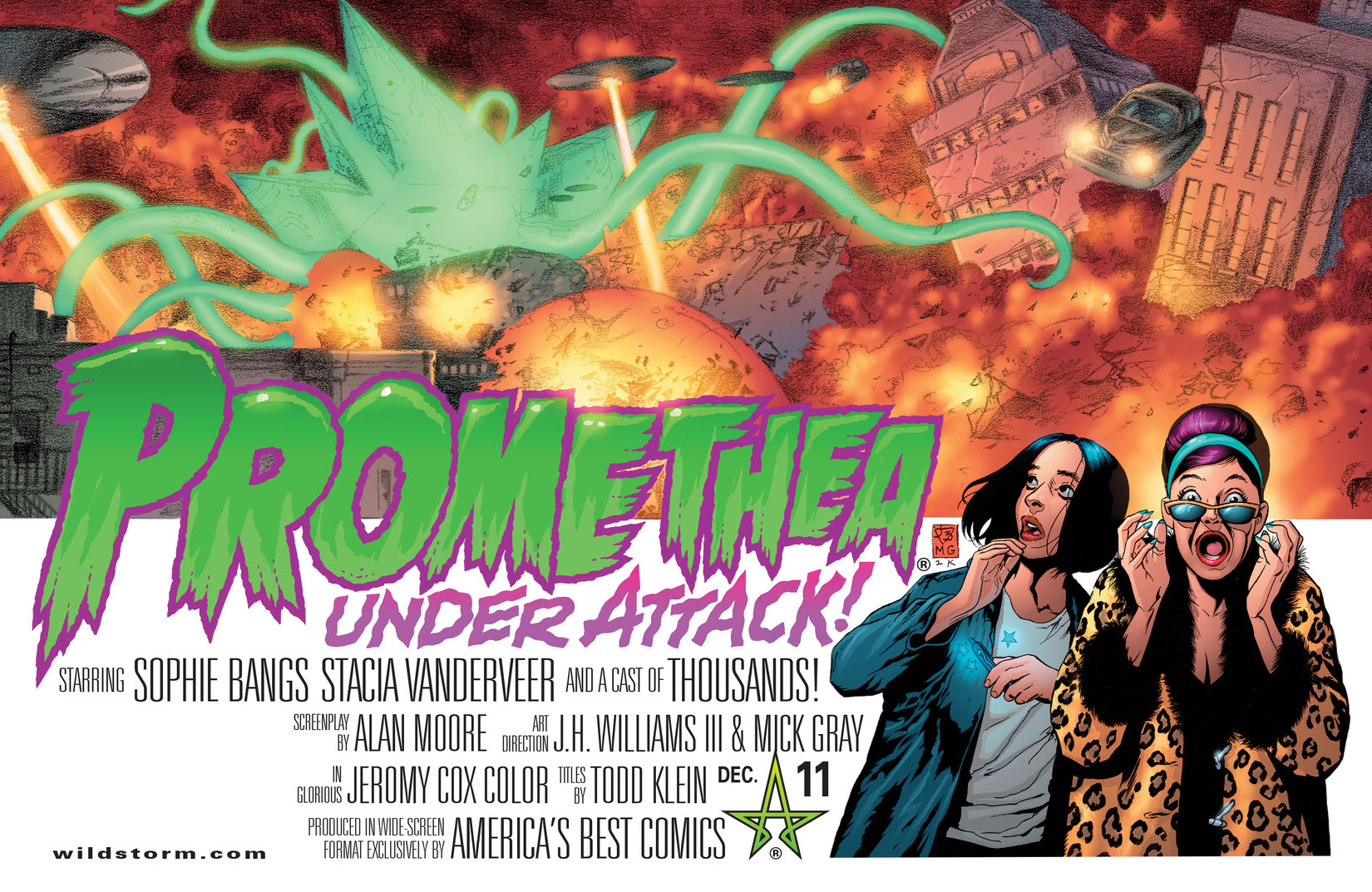 Promethea #11 preview images