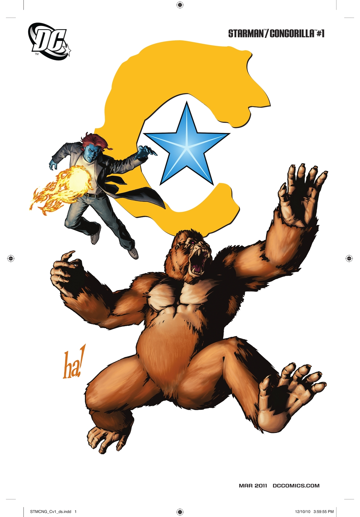 Starman/Congorilla #1 preview images