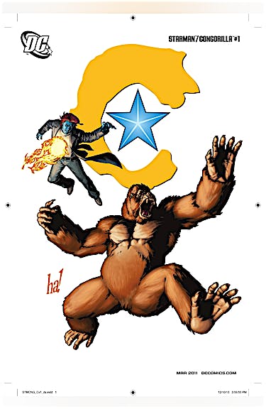 Starman/Congorilla #1 preview images