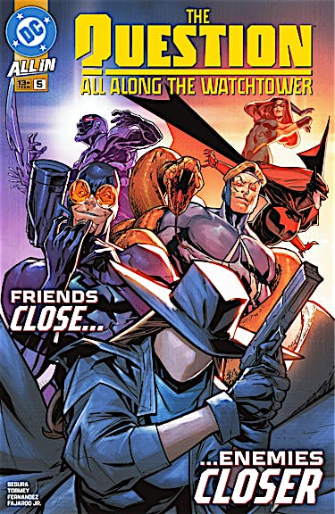 The Question: All Along the Watchtower #5 preview images