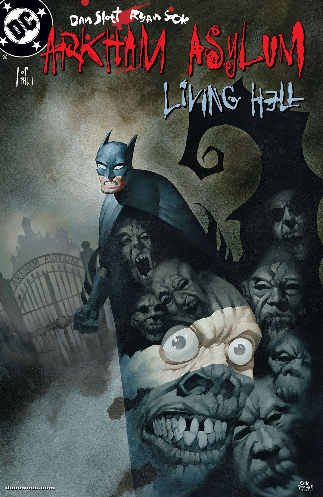Arkham Asylum: Living Hell #1 preview images