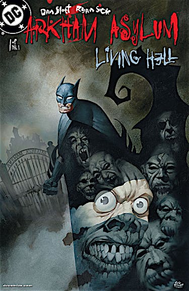 Arkham Asylum: Living Hell #1 preview images