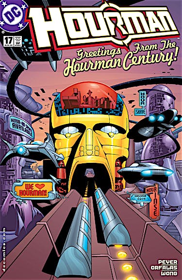 Hourman #17 preview images
