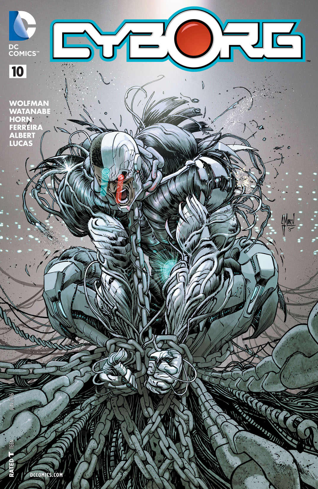 Cyborg (2015-) #10 preview images