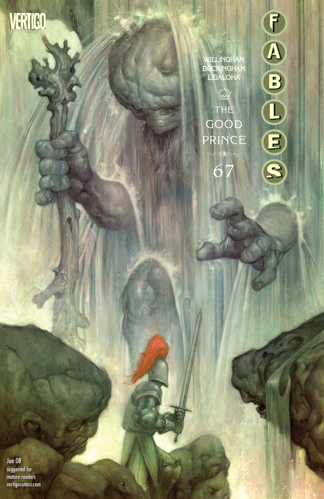 Fables #67 preview images