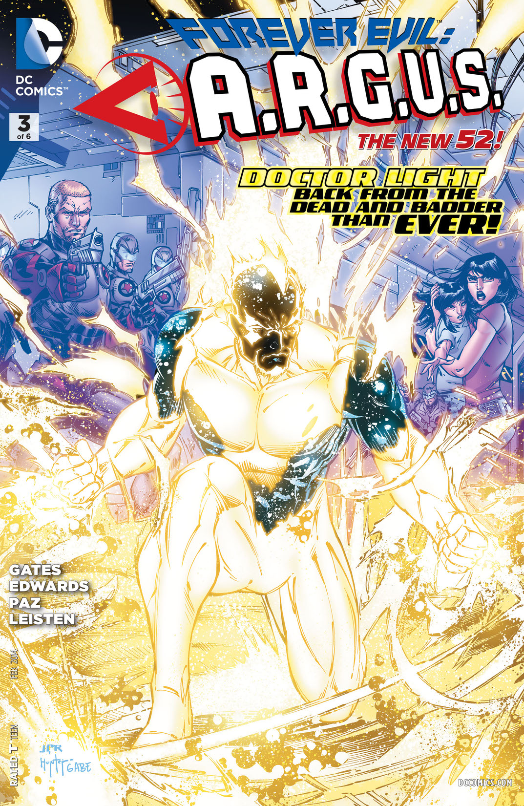 Forever Evil: A.R.G.U.S. #3 preview images