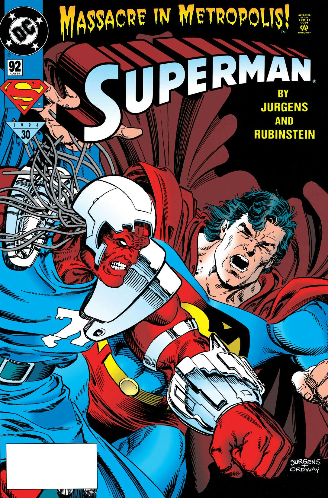 Superman (1986-) #92 preview images