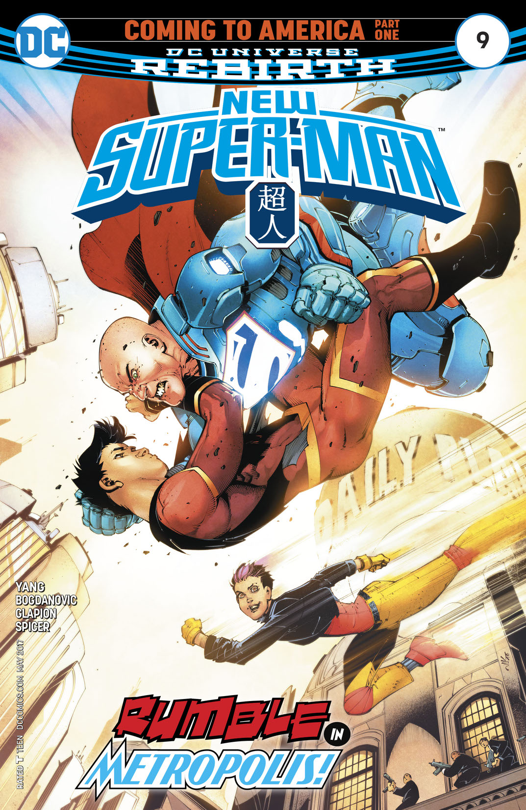 New Super-Man #9 preview images