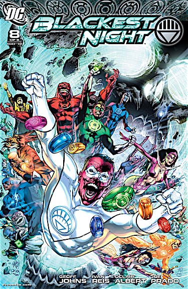 Blackest Night #8 preview images