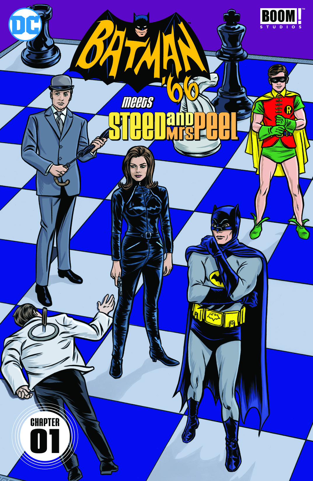 Batman '66 Meets Steed and Mrs Peel #1 preview images