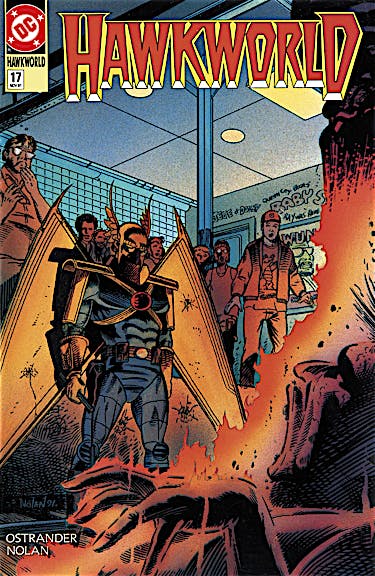 Hawkworld (1989-) #17 preview images