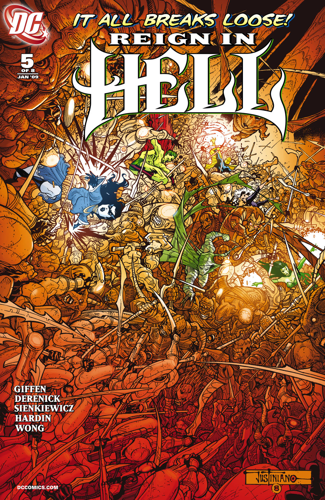 Reign in Hell #5 preview images