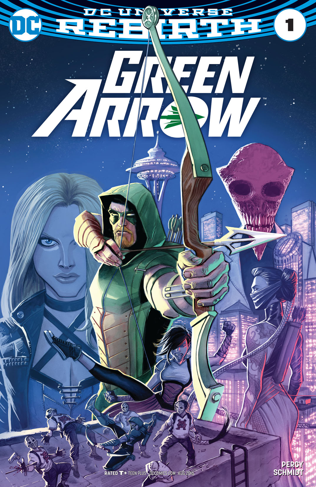 Green Arrow (2016-) #1 preview images