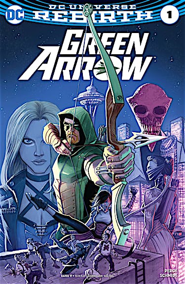 Green Arrow (2016-) #1 preview images