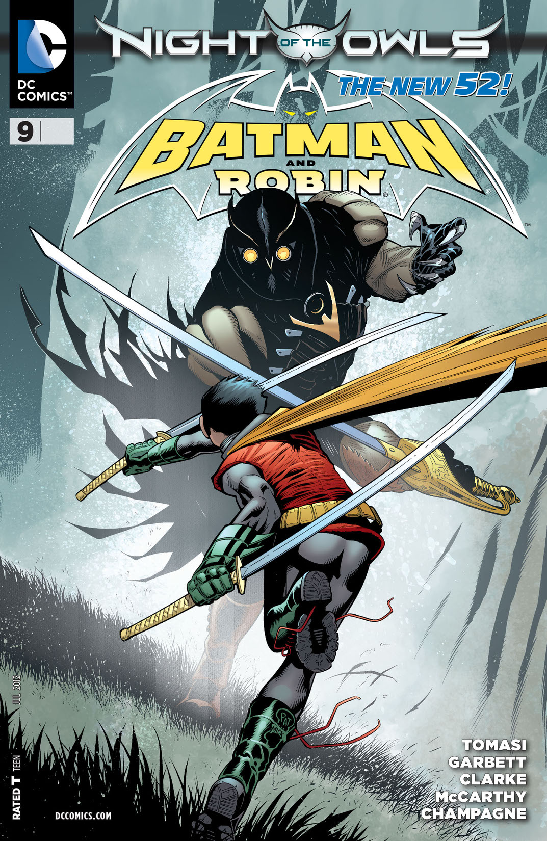 Batman and Robin (2011-) #9 preview images