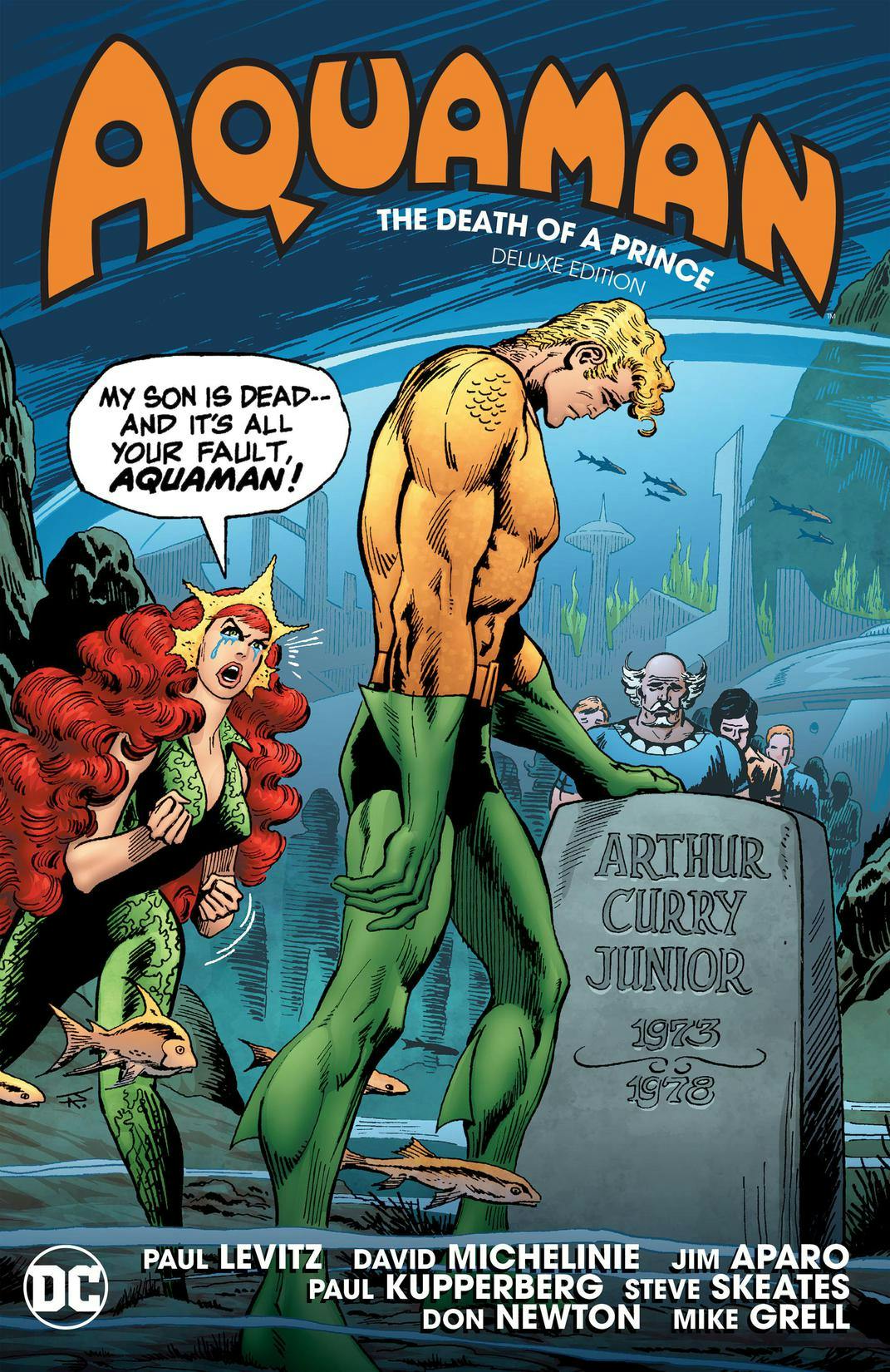 Aquaman: The Death of a Prince Deluxe Edition preview images