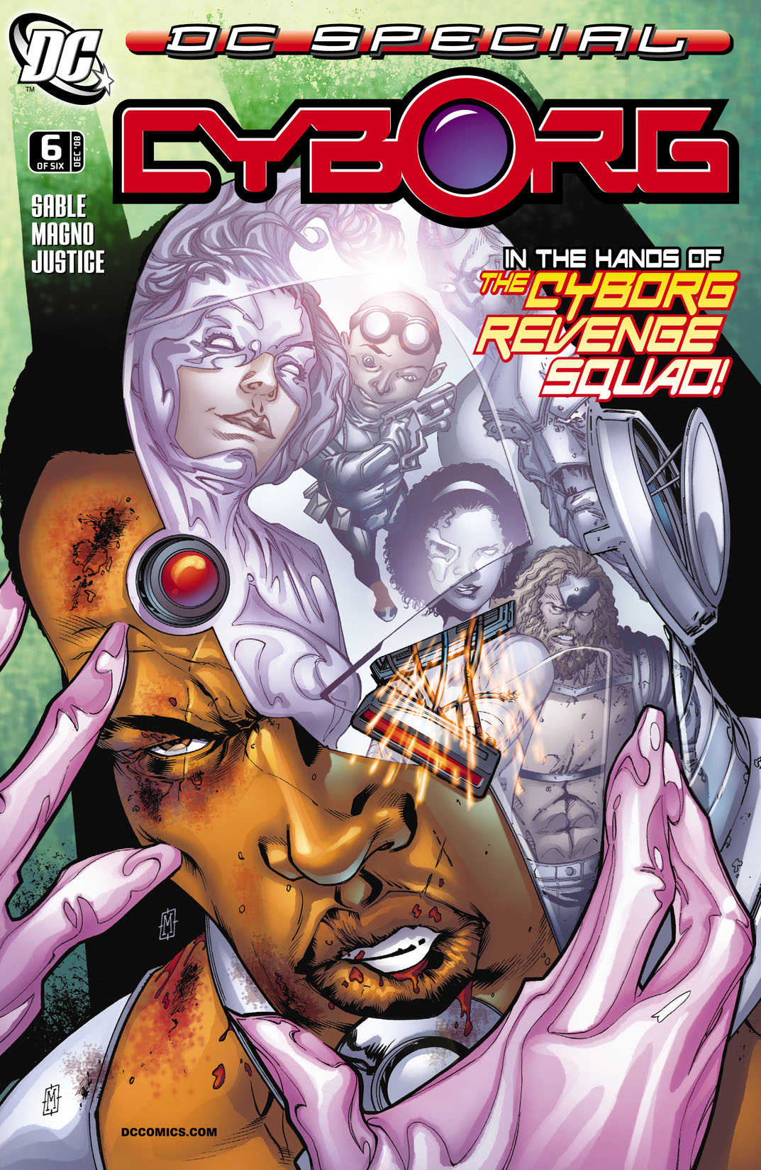 DC Special Cyborg #6 preview images