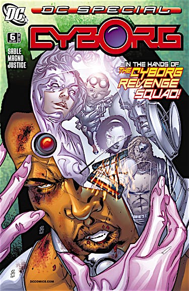 DC Special Cyborg #6 preview images