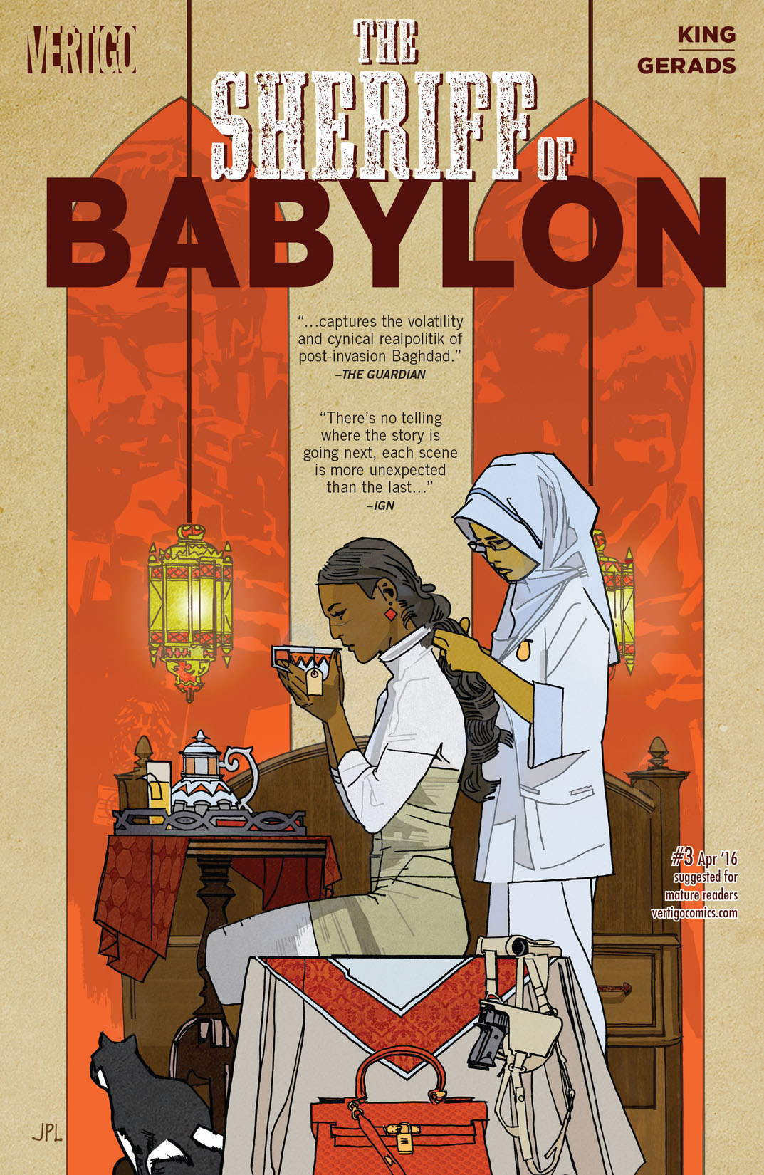 Sheriff of Babylon #3 preview images