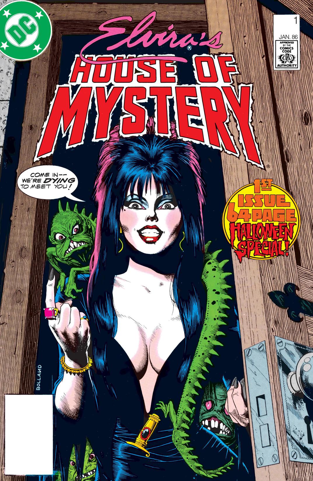 Elvira's House of Mystery #1 preview images