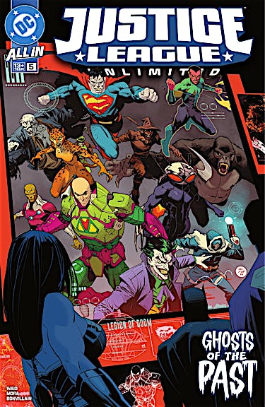 Justice League Unlimited #5 preview images