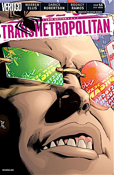 Transmetropolitan #56 preview images