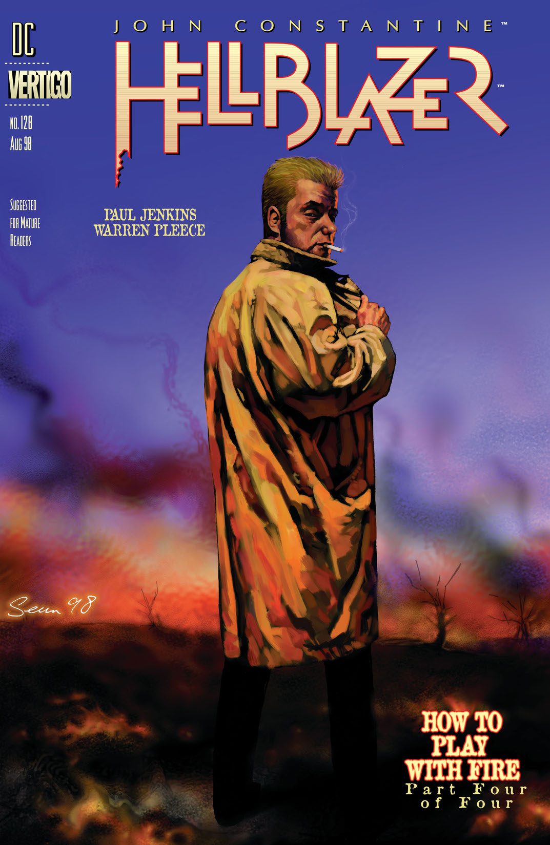 Hellblazer #128 preview images
