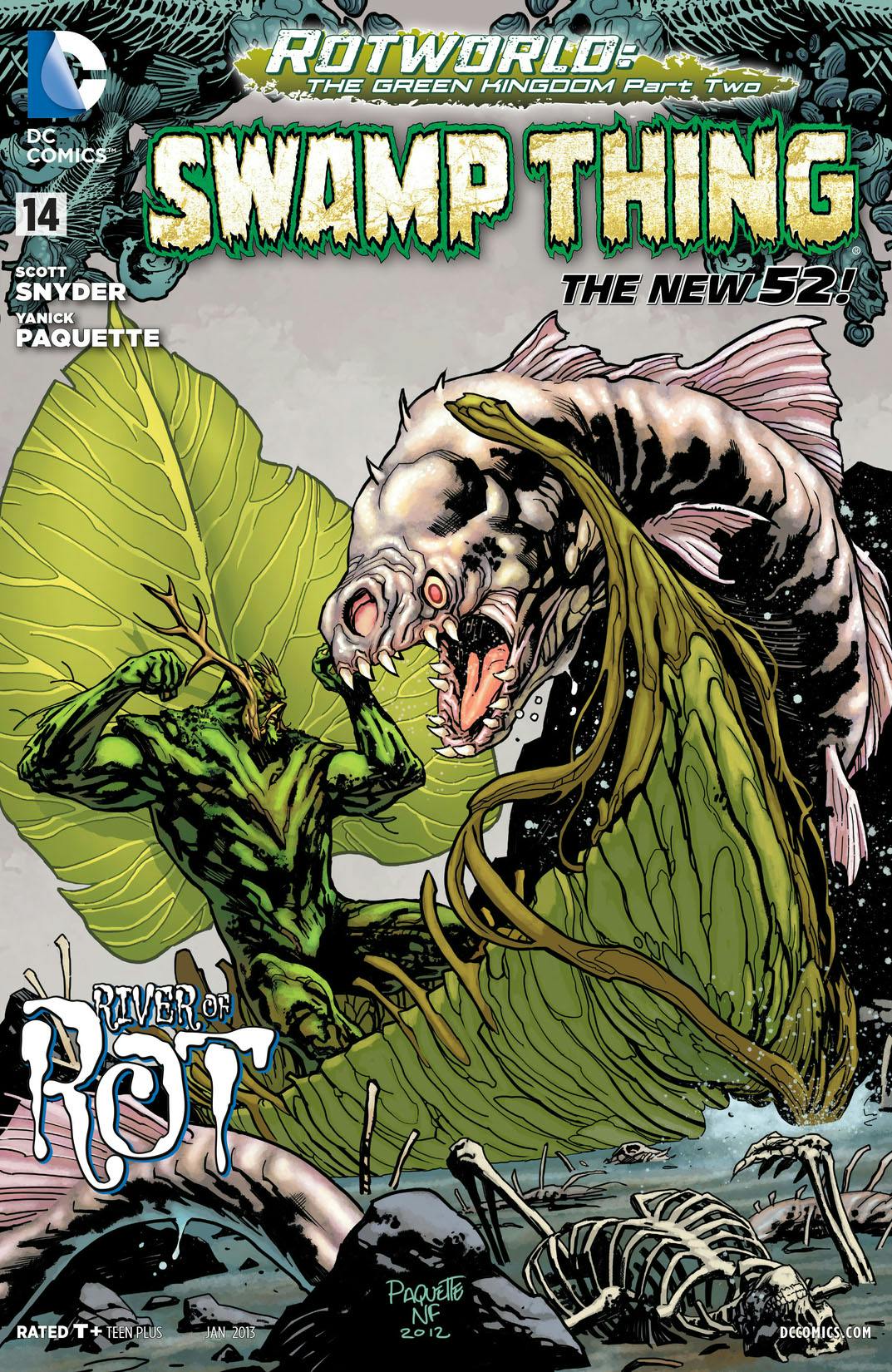 Swamp Thing (2011-) #14 preview images